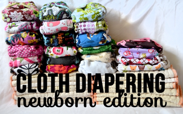 Cloth Diapering Newborn Edition